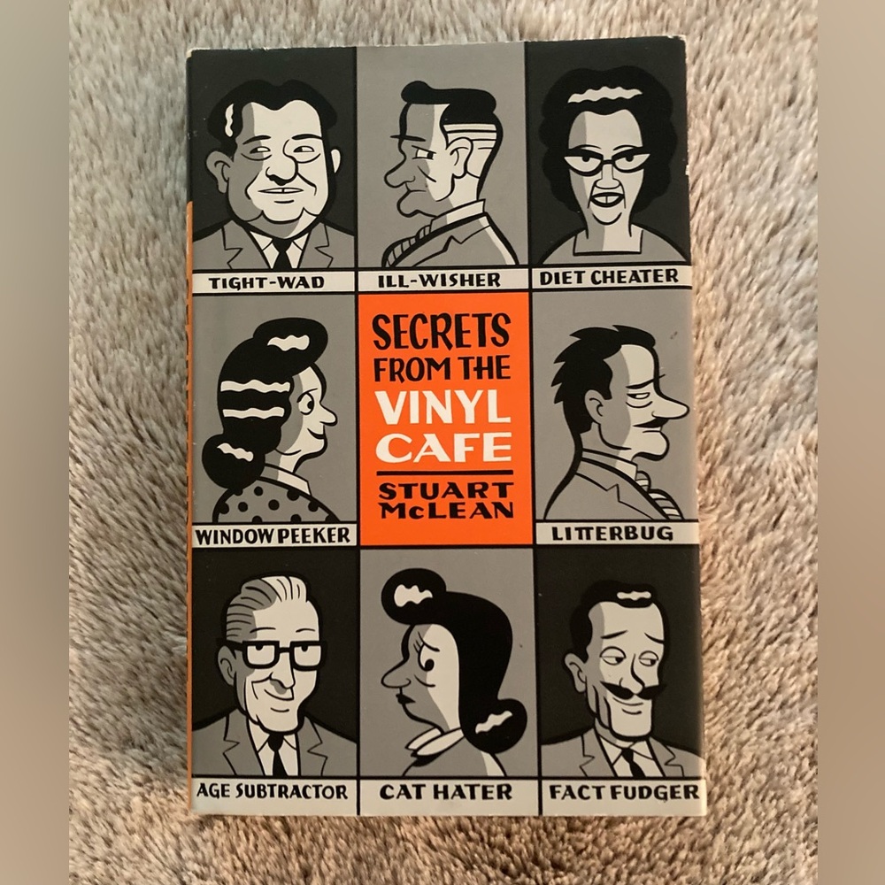 Secrets From The Vinyl Cafe, by Stuart McLean - Hardcover, new condition